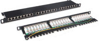 0.5U Patch Panel ZCPP206-24 ports for Racks  , Date Center Accessories , from China Manufacturer - Zion Communiation