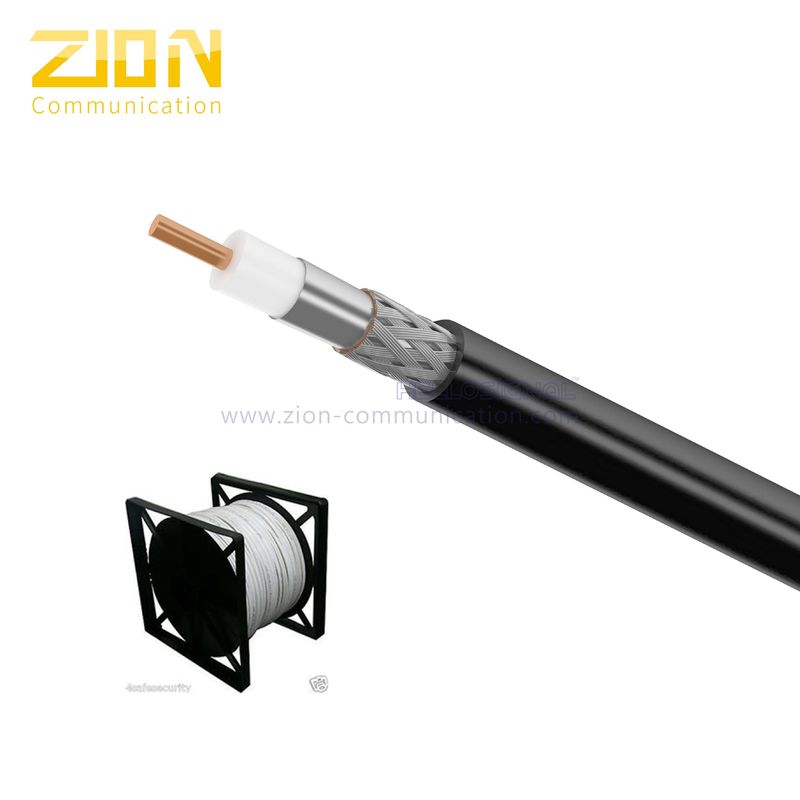 95% Aluminum Braiding RG59 Coaxial Cable with CM Rated PVC for MATV System