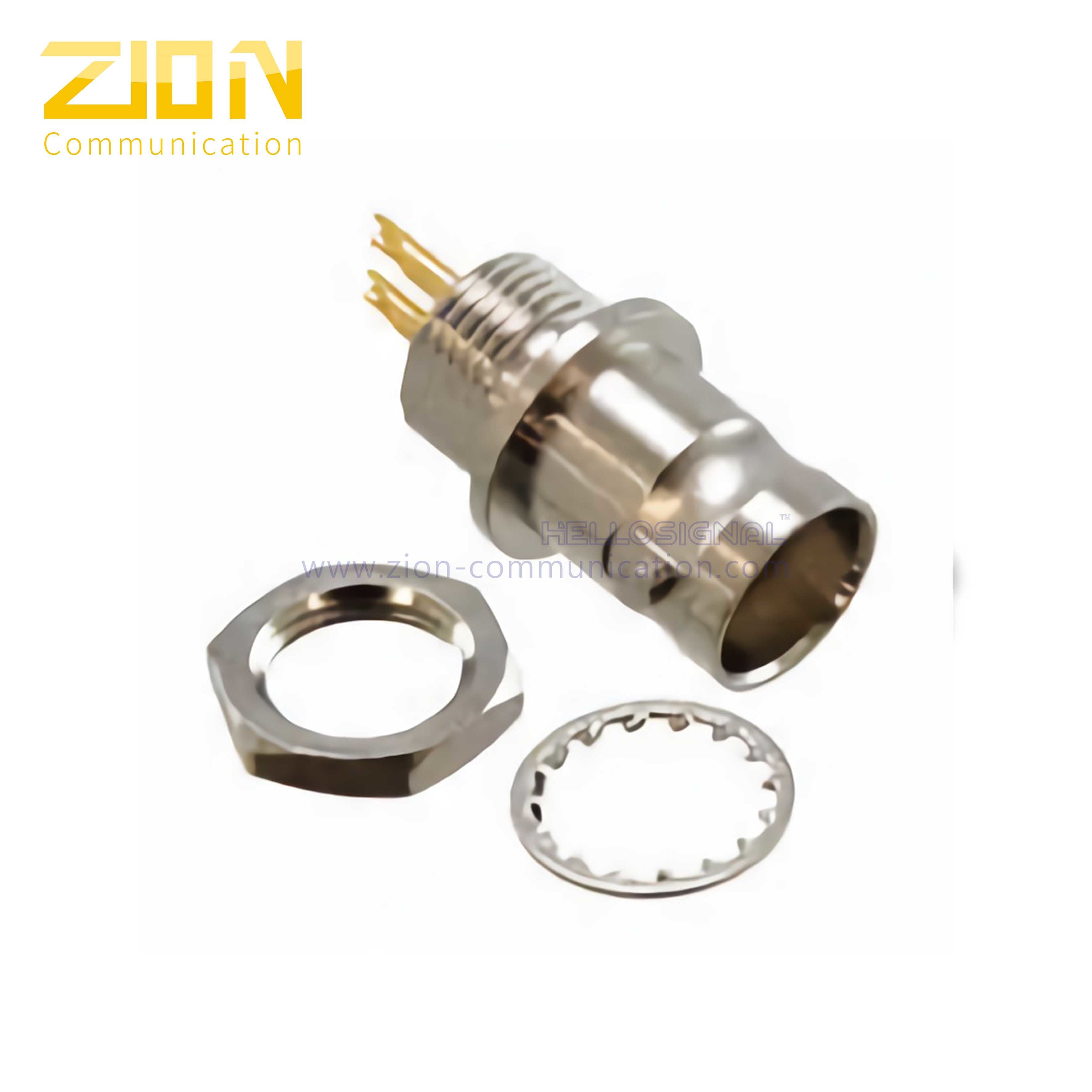 Twin BNC Male and Female Connectors Genders Plug Jack Receptacle Solder