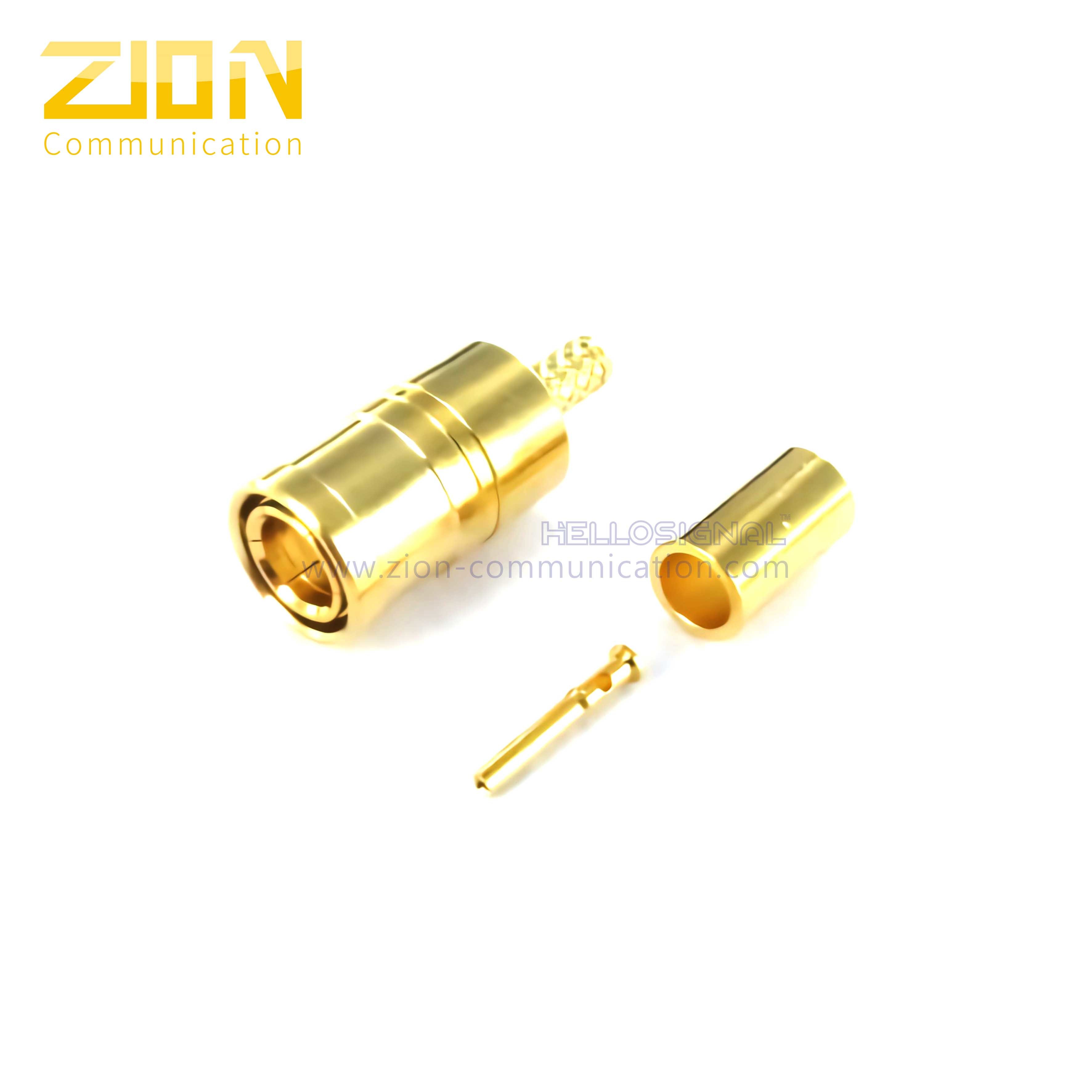 Smb Crimping Coaxial Cable Connectors For Rg316 Rg174 Coaxial Cable In Test Instruments