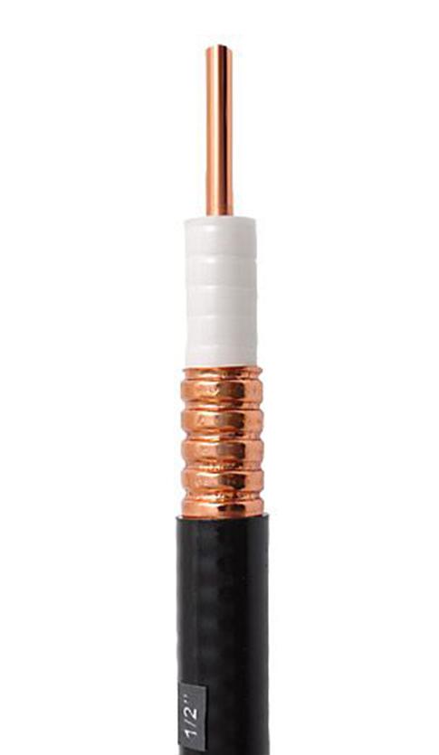 1/2" RF Coaxial Cable Inner Conductor Copper Clad Aluminum Wire Annular Corrugated Copper Tube Coaxial Cable 0