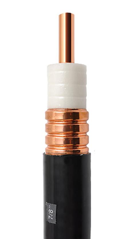 7/8" Annular Corrugated Copper Tube RF Coaxial Cable 0