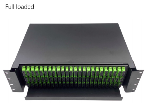 3U 19inch Full Loaded Rack Mount Patch Panel