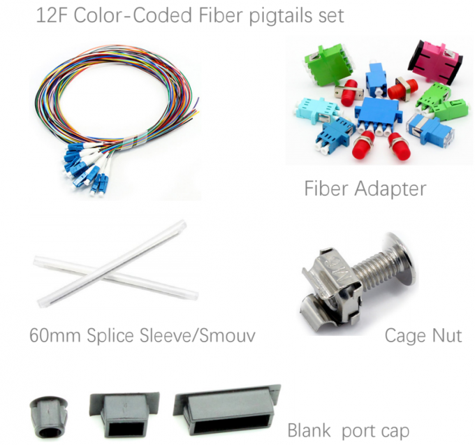3U 19inch Full Loaded Rack Mount Patch Panel