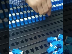 1/2/3U 19 Inch Full Loaded Slide Rail Rack Mount PatchPanel