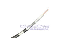 None Plenum CM Rated RG6 Quad Shield 75 Ohm Coaxial Cable for CATV System