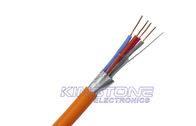 Low Smoke Halogen Free 4 Core Fire Resistant Cable with Silicone Rubber Insulation