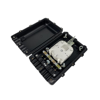 48 Cores IP68 PC+ABS Fiber Optic Splice Closure for Horizontal Cable Protection