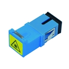 SC Cover Avoid Laser Plastic Fiber Optic Adapter/Coupler without Flange