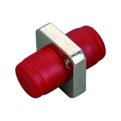 FC Rectangle Flange Fiber Optic Adapter with ≤ 0.2dB Insertion Loss and Wide Operating Temperature Optical Coupler