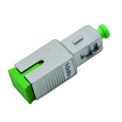 SC/APC 10dB Fiber Optical Attenuator for 1310-1550nm Wavelength with Low Insertion Loss