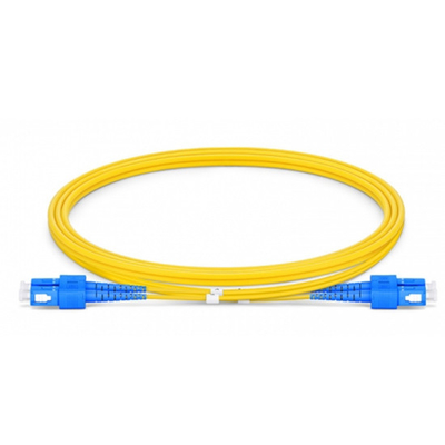 SC UPC To SC UPC Duplex G652D Single Mode PVC 2.0mm -2m FOPC SM OS2