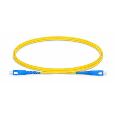 SC UPC To SC UPC Simplex G652D Single Mode PVC 2.0mm - 2m