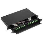 fiber patch panel 12 core fiber splicing patch panel kit SC Simplex 9/125 FULL equipped with pigtails adapters and acces