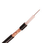 95% Copper Braiding Non-Plenum CM Rated RG6 18 AWG Bare Copper Conductor