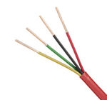 16AWG 4 Core Fire Alarm Cable Solid Bare Copper Conductor with Non-Penum PVC
