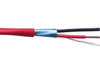 FPLP-CL2P Fire Alarm Cable 14AWG 2 Cores Solid Shielded  for Burglar Alarm System