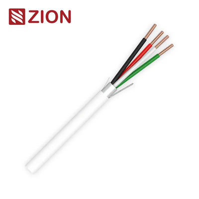 NO.P7110343 18AWG 4C STR Shielded Plenum Cable - High-Quality Shielded Wiring with Four Conductors