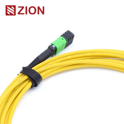 12 Fibers MTP Female To MTP Female Patch Cord Singlemode 3.0mm LSZH