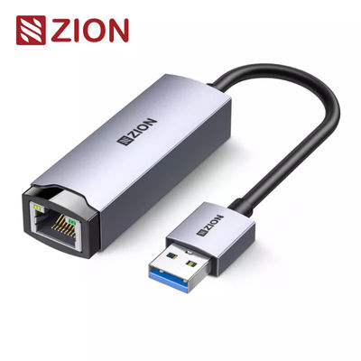 USB3.0/RJ45 Gigabit Network Adapter Aluminum Shell High-Speed Durable USB To Ethernet Connectivity