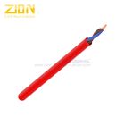 FRLS Unshielded 1.50mm2 in Red Fire Proof Jacket with Solid Bare Copper Conductor
