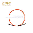 LSZH Jacket G652D Fiber Optic Patch Cord SMA To SMA Connector