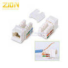 UTP RJ45 90 degree ZCM265-C5/6/6A Keystone Jack , Ethernet , from China Manufacturer - Zion Communiation