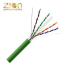 F/UTP CAT6 BC PVC 0.57mm Copper Conductor HDPE Category 6 Ethernet indoor Cable PVC  Jacket CPR NO.7112212