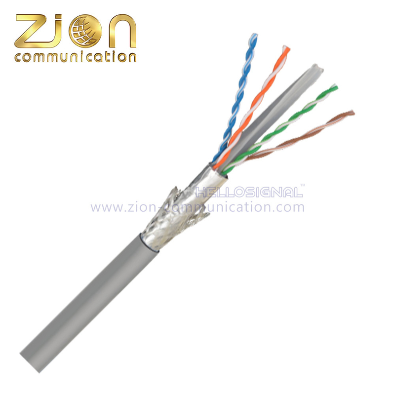 4pair Solid Copper Roll Indoor SF/UTP CAT6 Network Cable 0.56mm 0.57mm 0.58mm