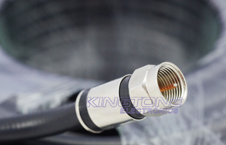 Digital Camera Transmit RG6 CATV Coaxial Cable in 20M with Compression Connector