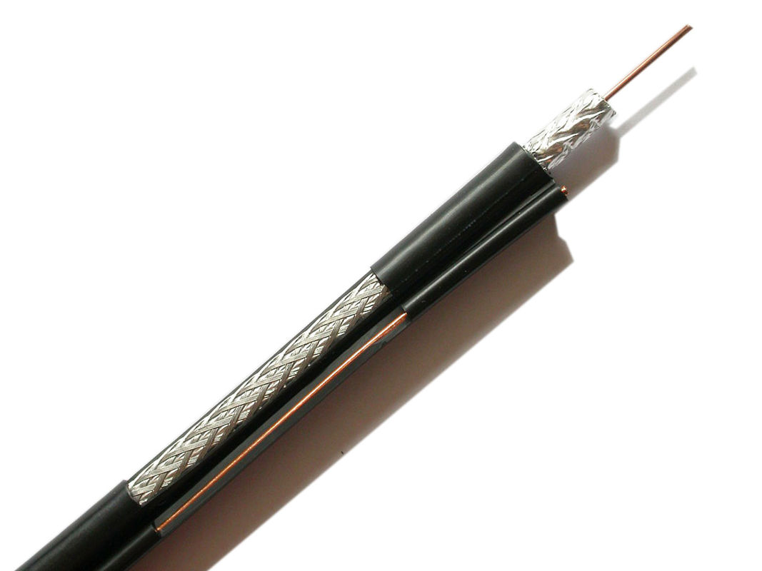 Gel Filled RG11 Quad Shield CATV Coaxial Cable with CCS Conductor for Direct Burial