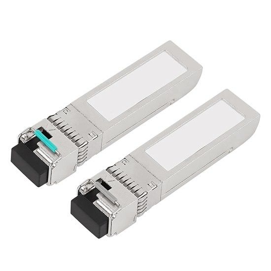 10G SFP+ BIDI Fiber Optic Transceiver with 1270/1330nm Wavelength for 60KM Distance