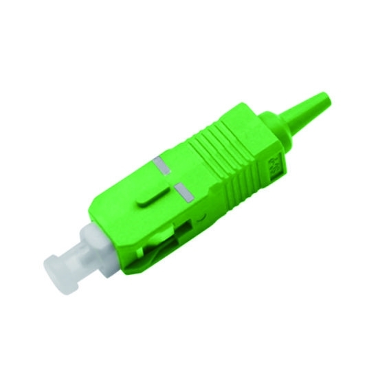 SC APC Flat Drop Cable Fiber Optical patch Connector