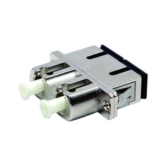 SC-LC DX Hybrid Fiber Optic Adapter with ≤ 0.2dB Insertion Loss and Wide Operating Temperature (-40 to +85℃) Optical Coupler