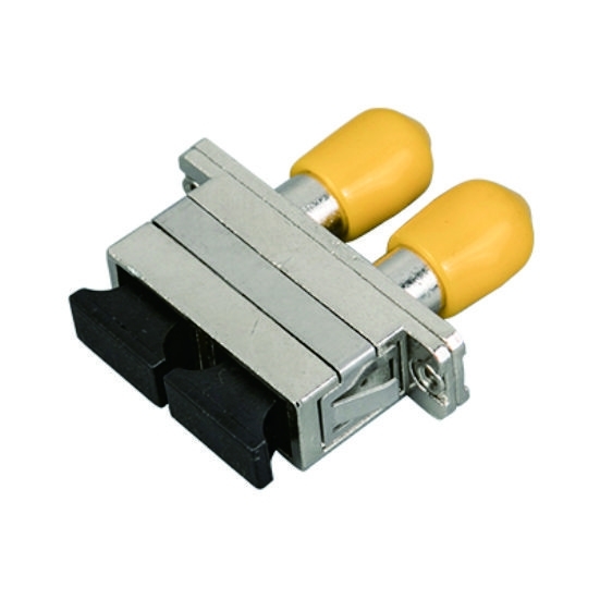 SC-ST DX Hybrid Fiber Optic Adapter/Coupler