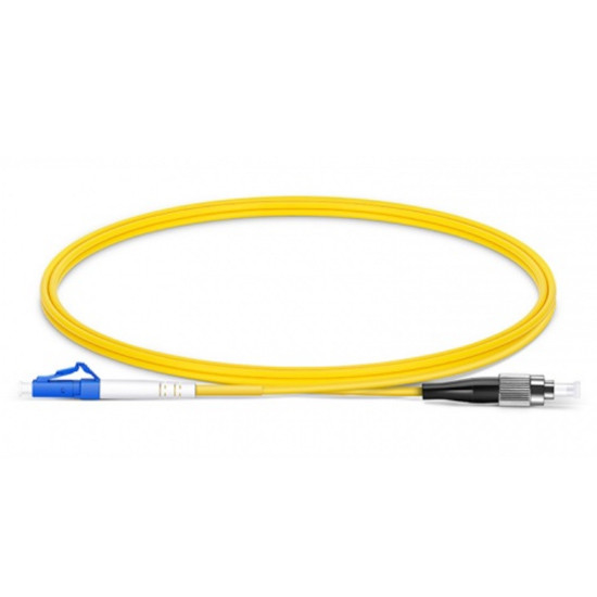 LC UPC to FC UPC Simplex G.652.D Single Mode PVC 2.0mm-2m(6ft) FOPC 1131S112-2（7242129）SM(OS2)G.652.D/G.657.A1/G.657.A2