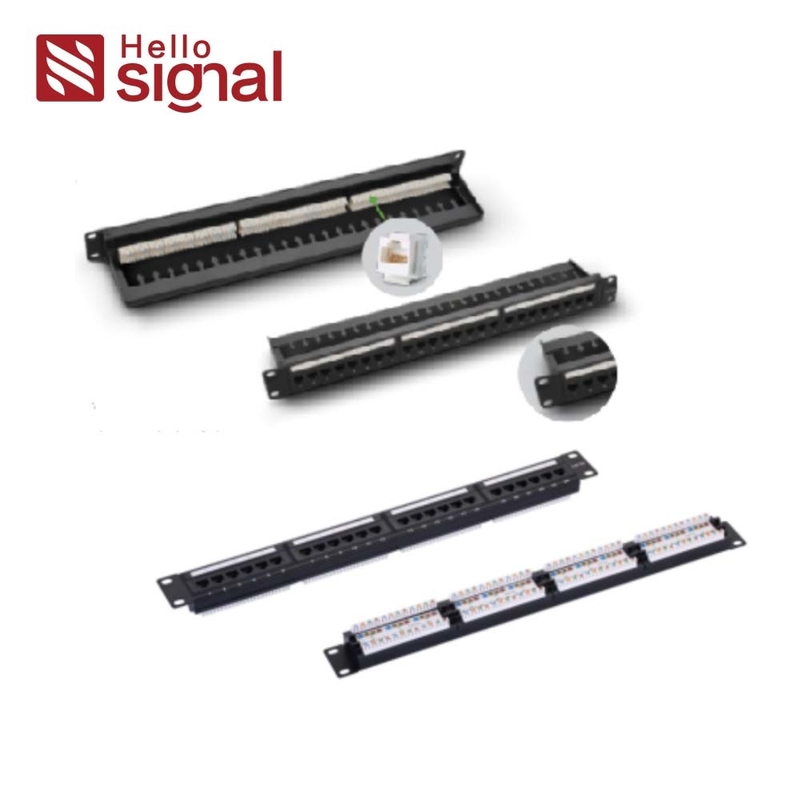 UTP CAT5E Unshielded Patch Panel CAT5E  24 Ports patch panel UTP Keystone Jacks PATCH PANEL