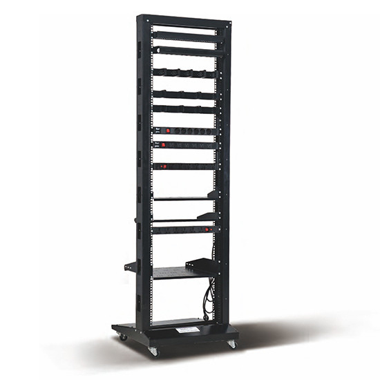 606 Open Racks Data center 19 Inch 42U 4 post ddf computer network server rack open frame