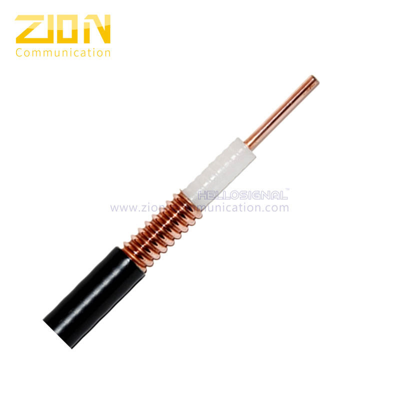 RF Cable 1/2" Super Flexible Helical Corrugated Copper Tube Coaxial Cable