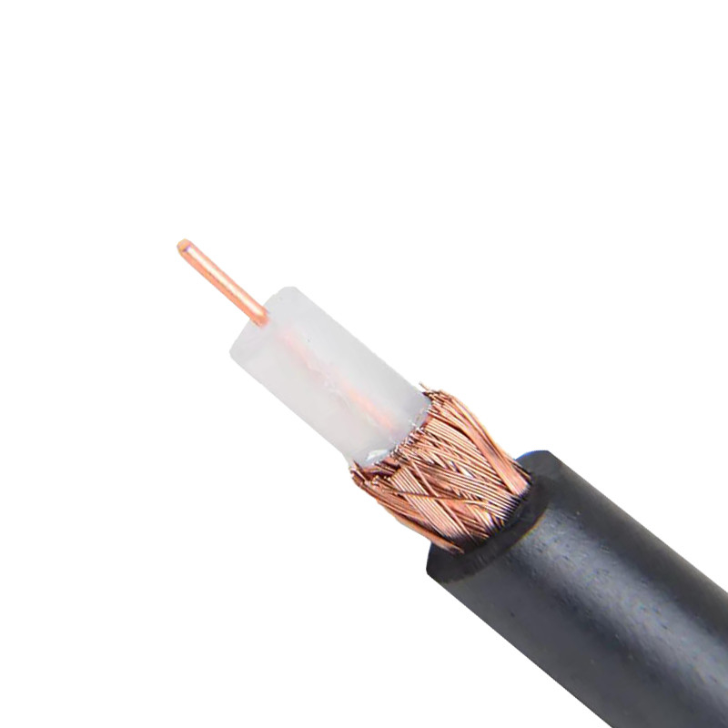 SAT 703 Inner Conductor Copper LSZH Jacket Coax Cable 75 Ohm CATV Coaxial Cable