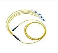 8 Fibers MTP to LC 8F Single mode Fiber Optic MTP-LC 2.0mm Straight harness Cables