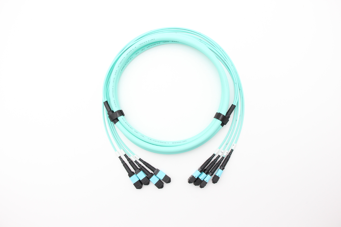 48F(4x12) MPO OM3 Fiber Optic Turnk Cable