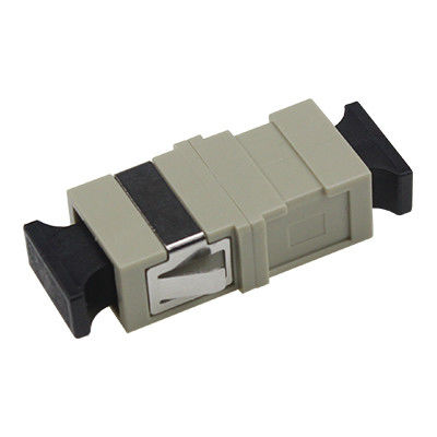 SC MM SX Welding Fiber Optic Adapter with ≤ 0.2dB Alternating Loss Ceramic or Metal Sleeve and Single/Dual/4 Core Channels