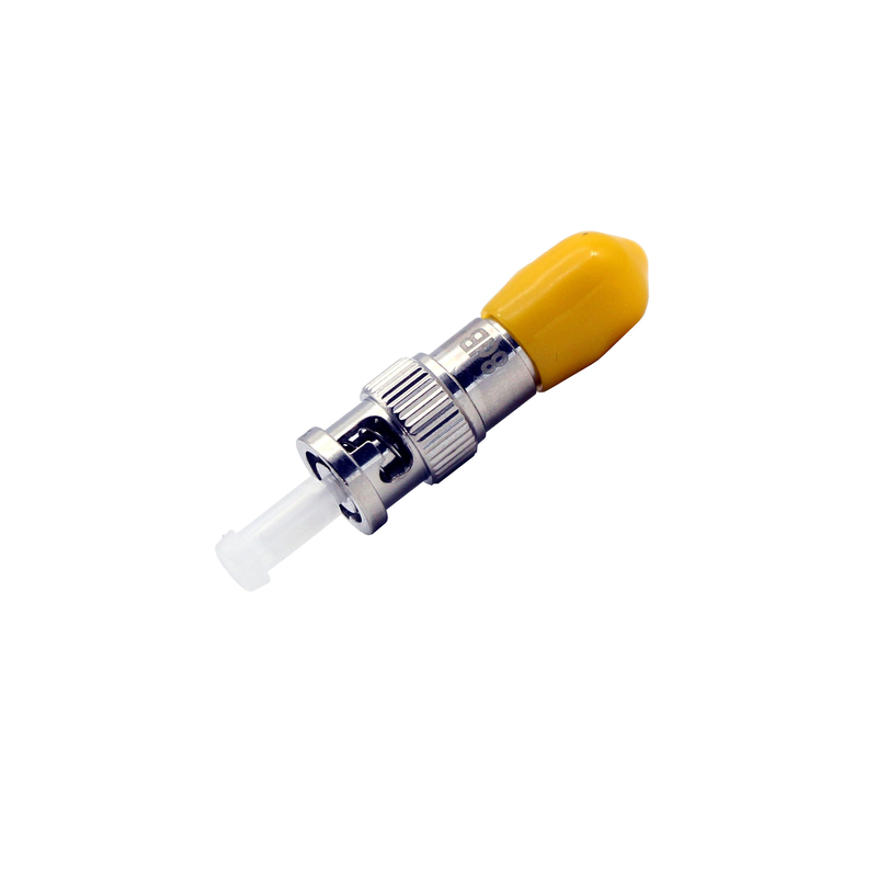 ST APC Female To ST APC Male Plug-In Fixed Fiber Optical Attenuator（1-25dB）