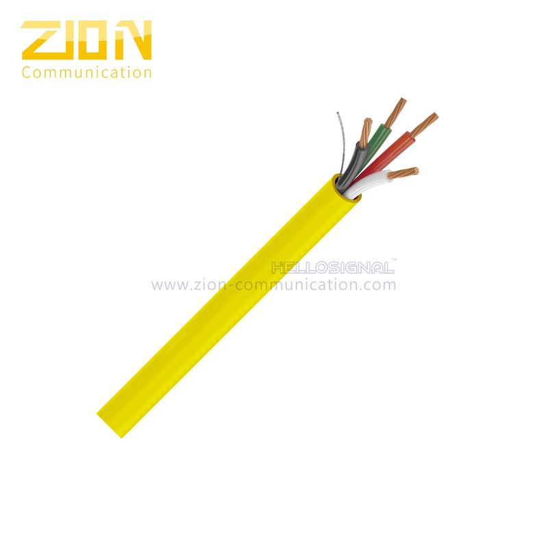 14 AWG 4 Cores CMR Rated PVC Audio Speaker Cable With Stranded OFC Conductor