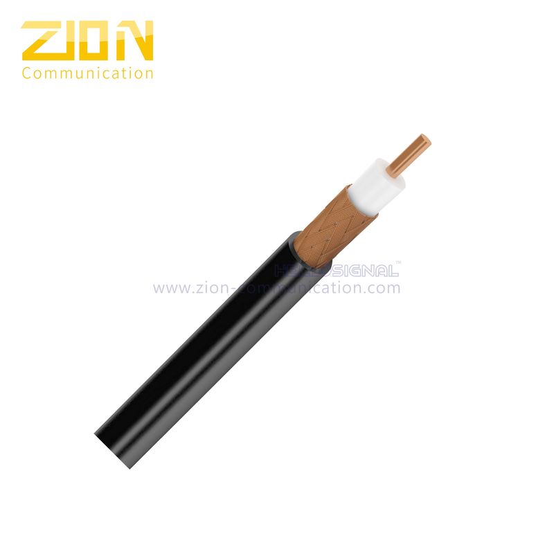 95% CCA Braiding RG59 Coaxial Cable Bare Copper Conductor CMR Rated PVC Jacket