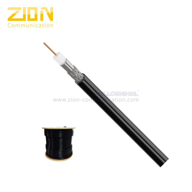 3 GHz Digital Coaxial Cable RG6 CM Rated PVC Jacket for CATV MATV System