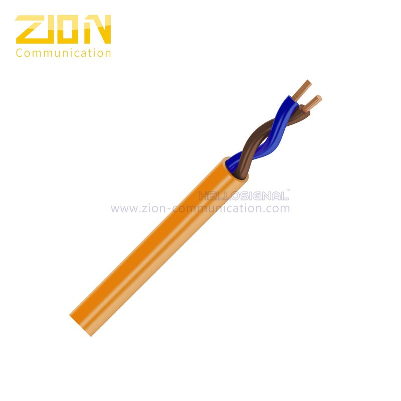 Unshielded 2 Cores 0.75mm2 FRHF Fire Risistant Cable for Connecting Fire Alarms
