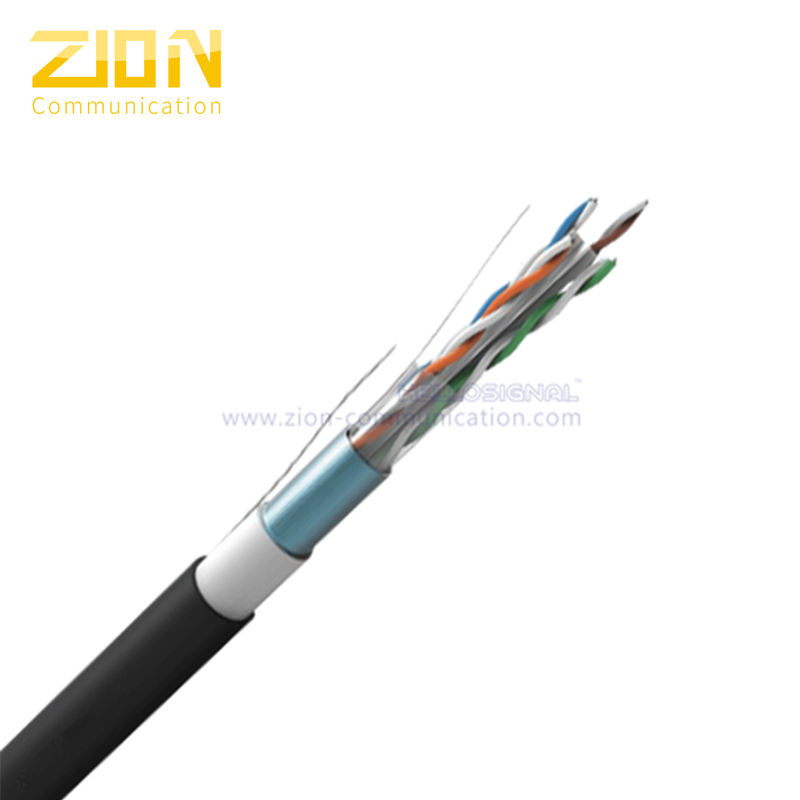 PO Insulation Industrial Automation Cables , Industrial CAT6 Cable For Long Life