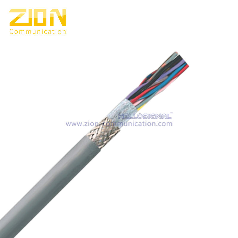 PUR Sensor & Actuator Shielded Power And Control Cables Stranded Bare Copper Wire